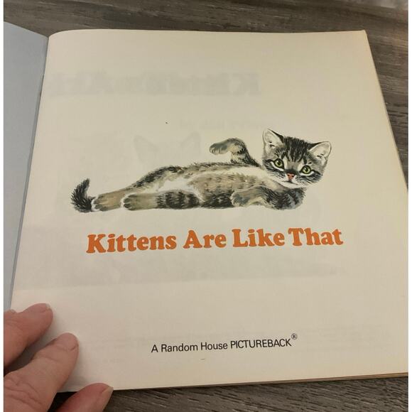 1976 Kittens Are Like That Softcover - Picture 4 of 8